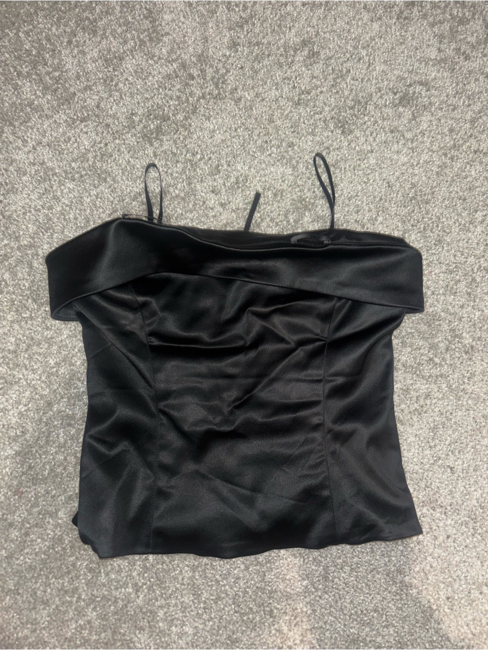 Aritzia Black Corset Top